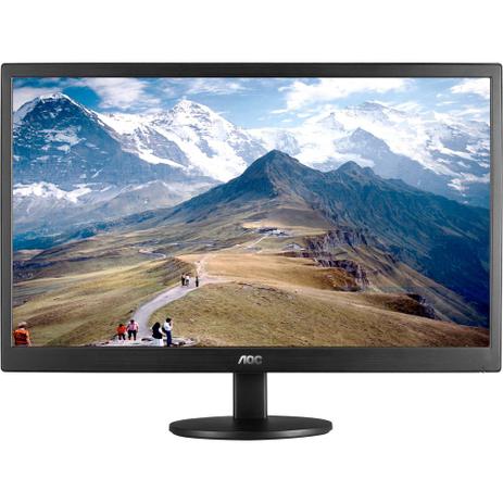 Monitor LED 21,5” AOC Widescreen E2270SWN Menor preço em Monitor LED 21,5” AOC Widescreen E2270SWN