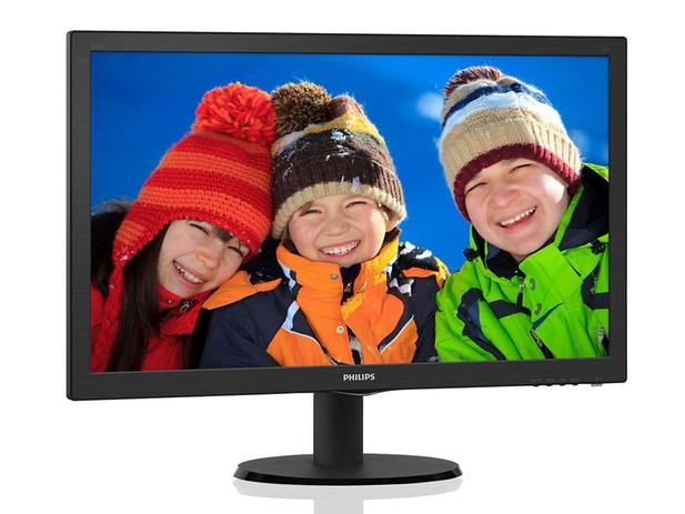 Monitor Led 23 Philips 243v5qhab 23,6 1920 X 1080 Full Hd Wide Vga Dvi Hdmi Vesa Multimidia - Aoc Menor preço em Monitor Led 23 Philips 243v5qhab 23,6 1920 X 1080 Full Hd Wide Vga Dvi Hdmi Vesa Multimidia - Aoc