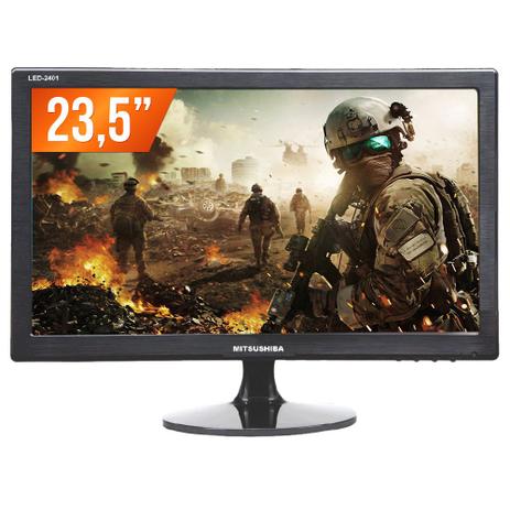 Monitor LED 23,5'' BraView Full HD HDMI Mitsushiba M2401