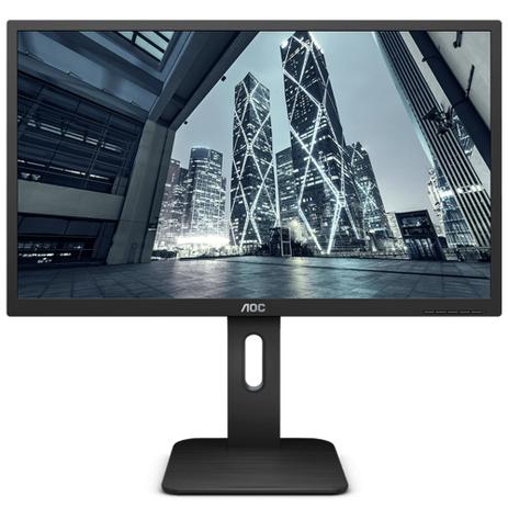 Monitor LED AOC 18.5 Widescreen 9P1E, Com base ajustável, HDMI - Preto Menor preço em Monitor LED AOC 18.5 Widescreen 9P1E, Com base ajustável, HDMI - Preto