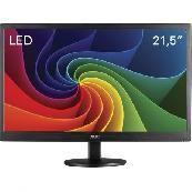 Monitor led aoc 21,5” 1920x1080(full hd) 5ms 60hz vga e2270swn widescreen vesa Menor preço em Monitor led aoc 21,5” 1920x1080(full hd) 5ms 60hz vga e2270swn widescreen vesa