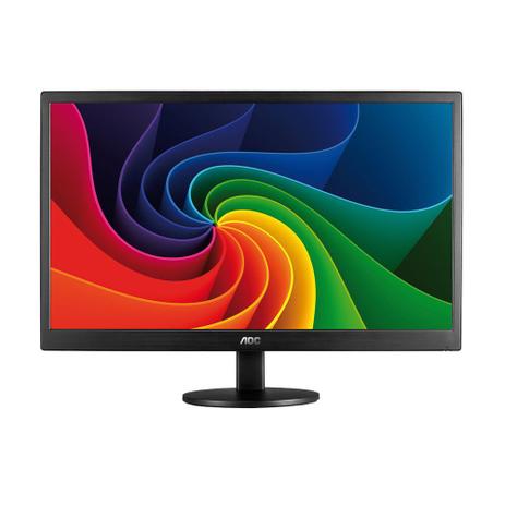 Monitor LED AOC LCD 21.5 Widescreen Full HD Preto Menor preço em Monitor LED AOC LCD 21.5 Widescreen Full HD Preto