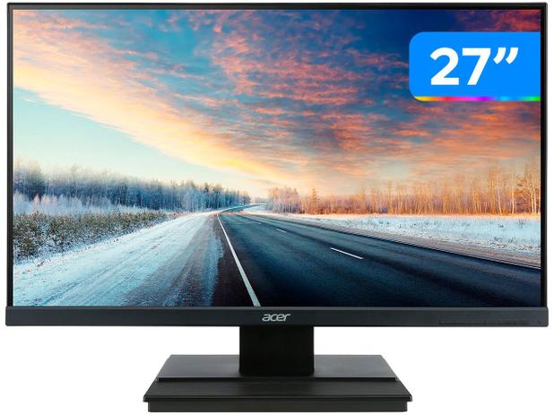 Monitor para PC Acer V276HL_C 27” LED Widescreen - Full HD VGA Menor preço em Monitor para PC Acer V276HL_C 27” LED Widescreen - Full HD VGA
