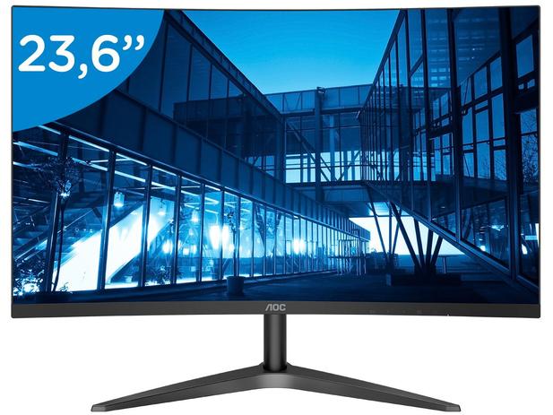 Monitor para PC AOC B1 24B1H23,6” LED Widescreen - Full HD HDMI VGA