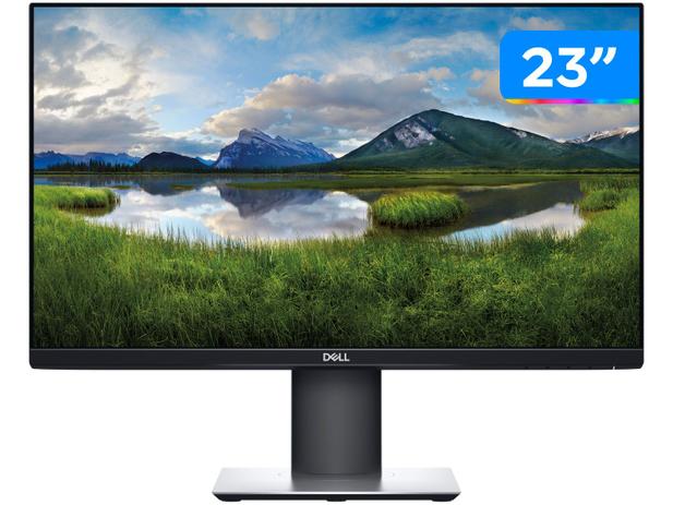Monitor para PC Dell P2319H 23” LCD IPS - Widescreen Full HD HDMI VGA Pivot Altura Ajustável