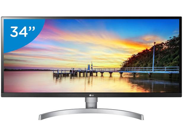 Monitor para PC Full HD UltraWide LG LED IPS 34” - HDR10 34WK650