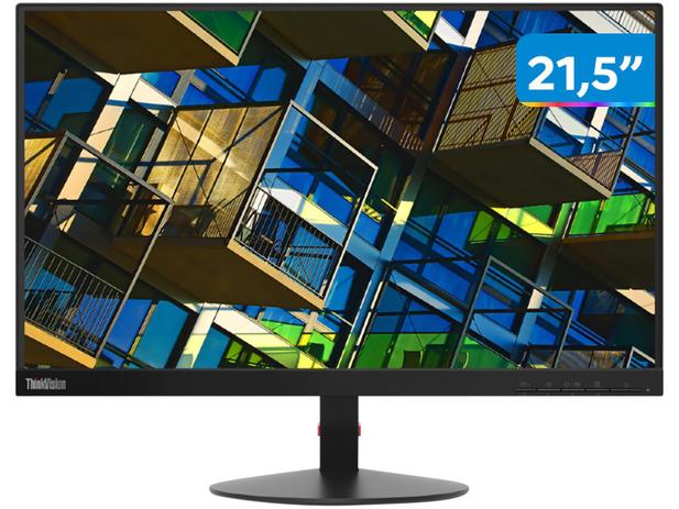 Monitor para PC Lenovo ThinkVision 61C9KBR1BR - 21,5” LCD Widescreen Full HD HDMI VGA Menor preço em Monitor para PC Lenovo ThinkVision 61C9KBR1BR - 21,5” LCD Widescreen Full HD HDMI VGA