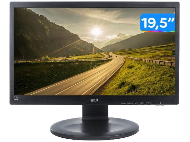 Monitor para PC LG 20M35PH-B.AWZ 19,5” LED TN - Widescreen HD+ HDMI Pivot Altura Inclinação Menor preço em Monitor para PC LG 20M35PH-B.AWZ 19,5” LED TN - Widescreen HD+ HDMI Pivot Altura Inclinação