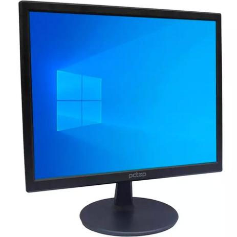 Monitor PCTop LED 17 Polegadas Full HD HDMI VGA MLP170 Suporte Ajustável Menor preço em Monitor PCTop LED 17 Polegadas Full HD HDMI VGA MLP170 Suporte Ajustável