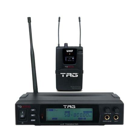 Monitor Sem Fio TG-9000 - Tag Sound Menor preço em Monitor Sem Fio TG-9000 - Tag Sound