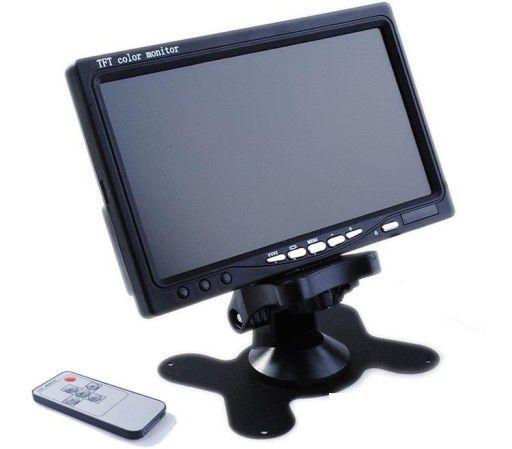 Monitor Tela Tft Led Lcd 7 Para Camera De Monitoramento - Color Menor preço em Monitor Tela Tft Led Lcd 7 Para Camera De Monitoramento - Color