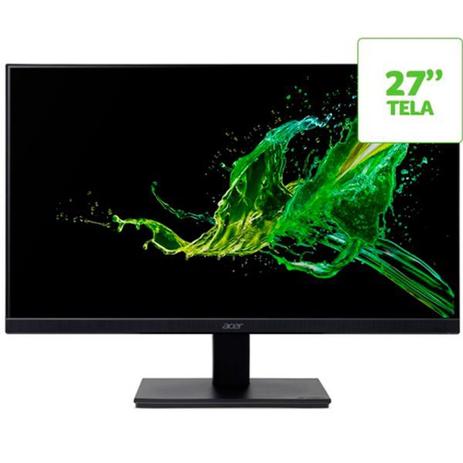 Monitor V277 27” Full HD LED IPS HDMI/VGA Preto - Acer Menor preço em Monitor V277 27” Full HD LED IPS HDMI/VGA Preto - Acer