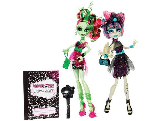 Monster High Zumbi - Venus & Rochelle - com Acessórios - Mattel