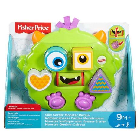 Monstro Quebra Cabeça Fisher Price - DYM90 - MATTEL Menor preço em Monstro Quebra Cabeça Fisher Price - DYM90 - MATTEL