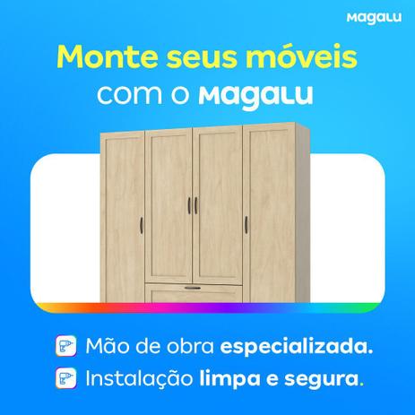 Montagem de Guarda roupas até 4 portas - Magalu Montagem é boa?