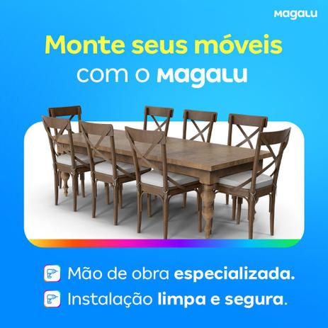 Montagem de Mesa de 4 a 8 lugares - Magalu Montagem é boa?