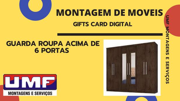 Montagem de Moveis - Montagem de Guarda Roupas Acima de 6 Portas ( serviço de montagem ) - CDC QUALIDADE Menor preço em Montagem de Moveis - Montagem de Guarda Roupas Acima de 6 Portas ( serviço de montagem ) - CDC QUALIDADE