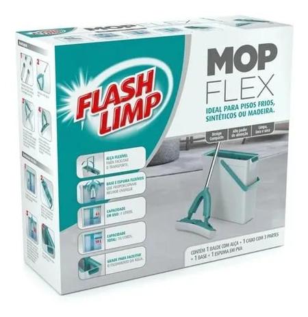 Mop flex flash limp Menor preço em Mop flex flash limp