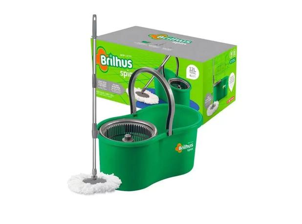 Mop Giratório Brilhus Spin Balde 12L Bettanin Original é boa?