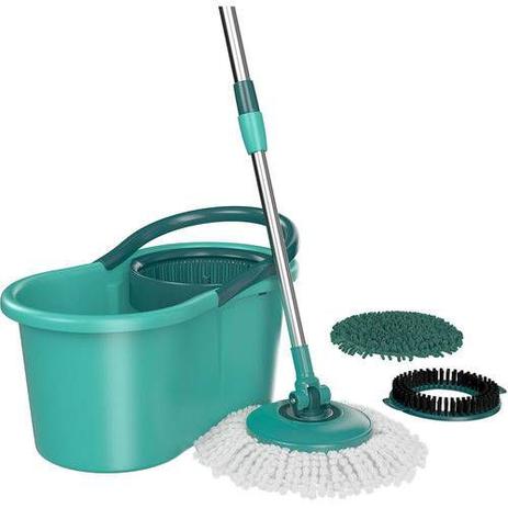 Mop Giratório Flashlimp 3 em 1 - Refil Microfibra + Refil Tira Pó + Refil Limpeza Pesada - Flash limp é boa?