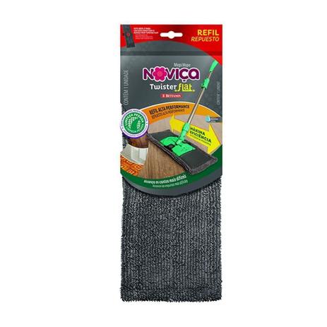Mop Refil Noviça Twister FLAT Bettanin BT1390R Menor preço em Mop Refil Noviça Twister FLAT Bettanin BT1390R