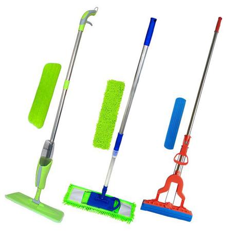 Mop Tira Pó 60 Cm, 1 Rodo Dobrável, 1 Spray Mop Bompack C/Refis - VendasShop Utensilios de Limpeza Menor preço em Mop Tira Pó 60 Cm, 1 Rodo Dobrável, 1 Spray Mop Bompack C/Refis - VendasShop Utensilios de Limpeza