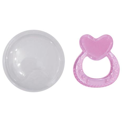 Mordedor com Caixinha - Coração - Rosa - Buba é boa?