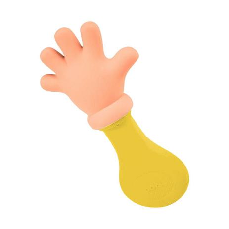 Mordedor E Chocalho Mãozinha Amarelo No Blister - Toyster Menor preço em Mordedor E Chocalho Mãozinha Amarelo No Blister - Toyster