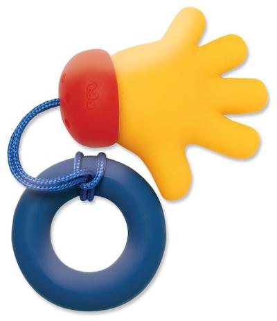 Menor preço em Mordedor e Chocalho Mãozinha com Argola - Toyster