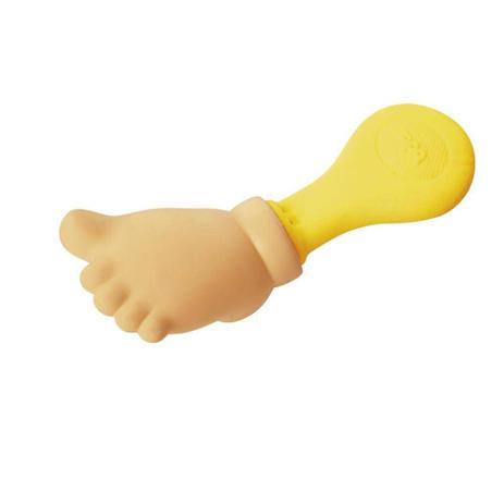 Mordedor e Chocalho Pezinho Amarelo - Toyster Menor preço em Mordedor e Chocalho Pezinho Amarelo - Toyster