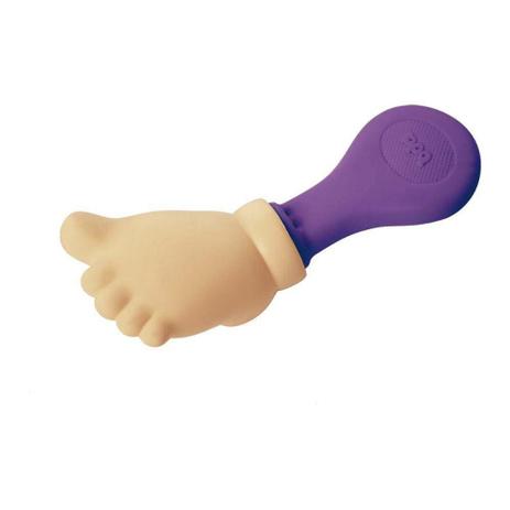 Mordedor E Chocalho Pézinho Roxo No Blister - Toyster Menor preço em Mordedor E Chocalho Pézinho Roxo No Blister - Toyster