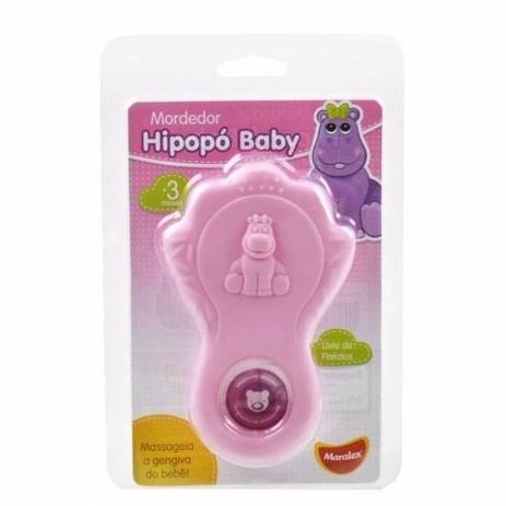Mordedor Macio Para Bebês Hipopó Baby Massageia A Gengiva Rosa - Maralex Menor preço em Mordedor Macio Para Bebês Hipopó Baby Massageia A Gengiva Rosa - Maralex
