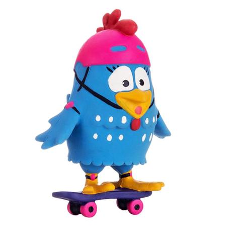 Mordedor Para Bebe Macio Turma Galinha Pintadinha Galinha Com Skate La Toy Mordedor Magazine Luiza