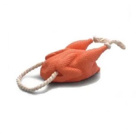 Mordedor Pet Brinquedo Borracha Frango Com Corda 25 Cm - J. pet Menor preço em Mordedor Pet Brinquedo Borracha Frango Com Corda 25 Cm - J. pet