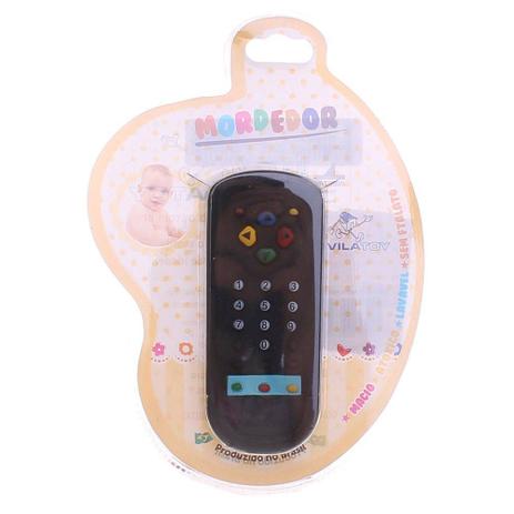 Mordedor Vila Toy Controle Remoto Preto Menor preço em Mordedor Vila Toy Controle Remoto Preto