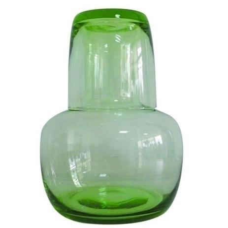 Moringa de vidro para agua com copo - Btc decor Menor preço em Moringa de vidro para agua com copo - Btc decor