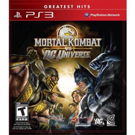 Mortal Kombat Vs Dc Universe - Ps3 - Warner bros games é boa?