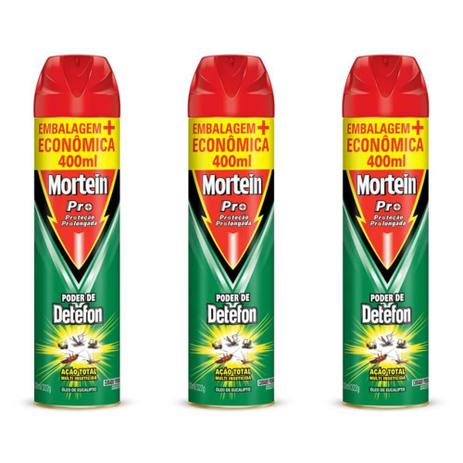Mortein Eucalipto Inseticida Aerosol 400g (Kit C/03) Menor preço em Mortein Eucalipto Inseticida Aerosol 400g (Kit C/03)