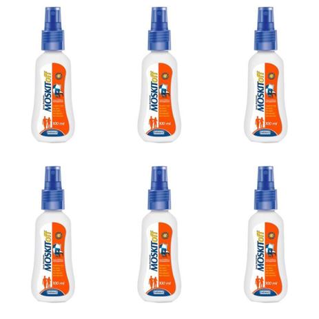 Moskitoff Repelente 200ml (Kit C/06) Menor preço em Moskitoff Repelente 200ml (Kit C/06)
