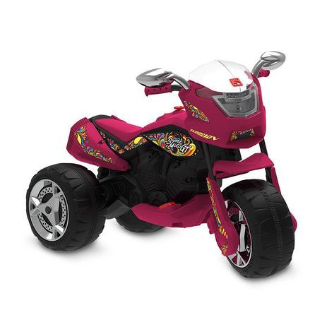 Moto Eletrica GT/GT2 Turbo 12V PINK Bandeirante -Novo Design - Brinquedos bandeirante Menor preço em Moto Eletrica GT/GT2 Turbo 12V PINK Bandeirante -Novo Design - Brinquedos bandeirante