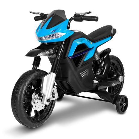 Moto Elétrica Infantil Big Trail Azul 6V Com Entrada Auxiliar MP3 USB - Bel fix Menor preço em Moto Elétrica Infantil Big Trail Azul 6V Com Entrada Auxiliar MP3 USB - Bel fix
