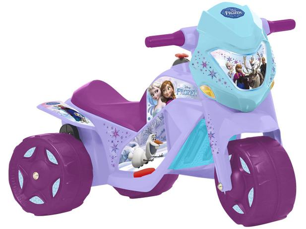 Moto Elétrica Infantil Frozen - Ban Moto 2 Marchas Bandeirante