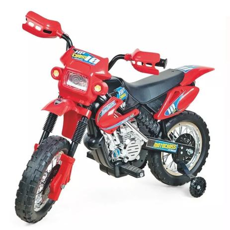 Motinha Infantil Elétrica 6V de Polícia Vermelho - BW006VM em Promoção na  Americanas