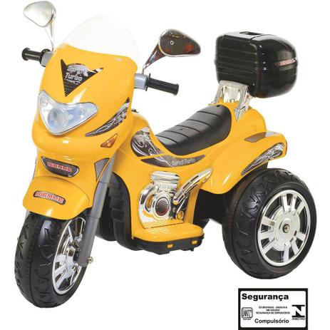 Moto Elétrica Infantil Sprint Turbo Amarelo 12V Biemme Menor preço em Moto Elétrica Infantil Sprint Turbo Amarelo 12V Biemme
