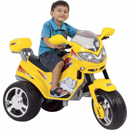 Moto elétrica mt speed amarela 6v magic toys Menor preço em Moto elétrica mt speed amarela 6v magic toys