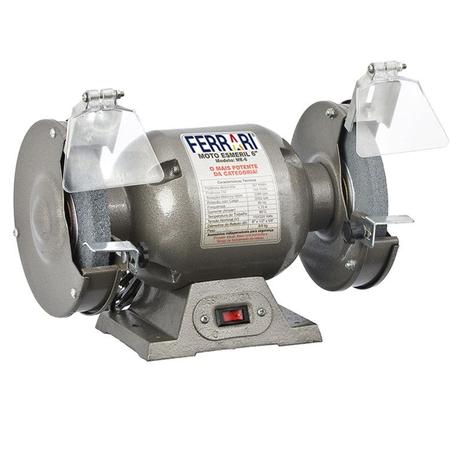 Moto Esmeril de Bancada 6” 357w ME-6 - Ferrariferramentas Menor preço em Moto Esmeril de Bancada 6” 357w ME-6 - Ferrariferramentas