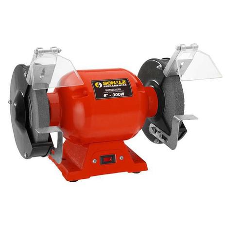 Moto Esmeril De Bancada Schulz 6 Pol Com 2 Rebolos 300W 127V Menor preço em Moto Esmeril De Bancada Schulz 6 Pol Com 2 Rebolos 300W 127V