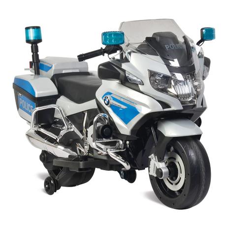 Moto Polícia BMW Elétrica 12V - Bandeirante Menor preço em Moto Polícia BMW Elétrica 12V - Bandeirante