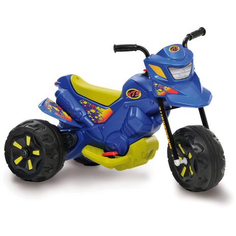 Moto XT3 Azul Elétrica 6V - Bandeirante Menor preço em Moto XT3 Azul Elétrica 6V - Bandeirante