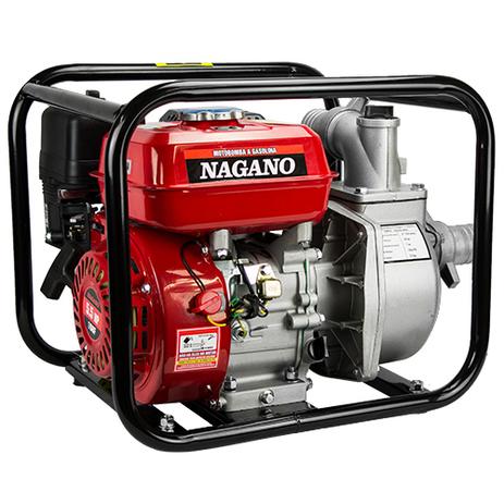 Motobomba a Gasolina 5.5 HP 2 Partida Manual - NMBG2 - Nagano Menor preço em Motobomba a Gasolina 5.5 HP 2 Partida Manual - NMBG2 - Nagano
